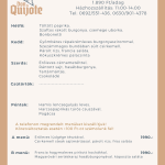 Aktuális heti menü