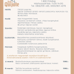 Aktuális heti menü