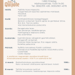 Aktuális heti menü