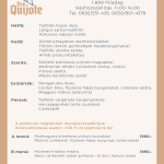 Aktuális heti menü